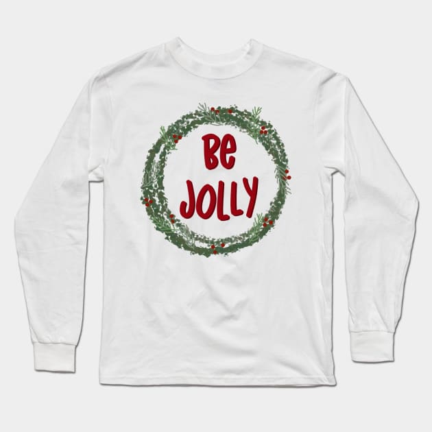 holly jolly Long Sleeve T-Shirt by nicolecella98